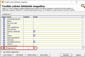 magányszemély szűrés